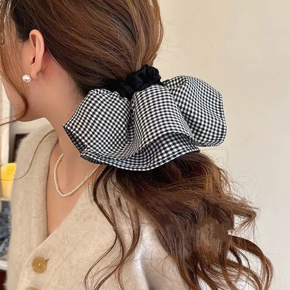 Extra Large Plaid Hair Ties El - Silk Tie Striped review and price