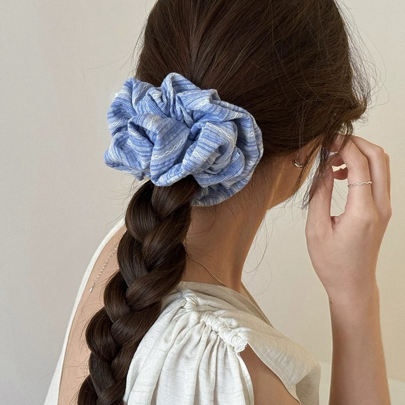 2024 Korea Fashion Stripe Hair - Silk Tie Striped review and price