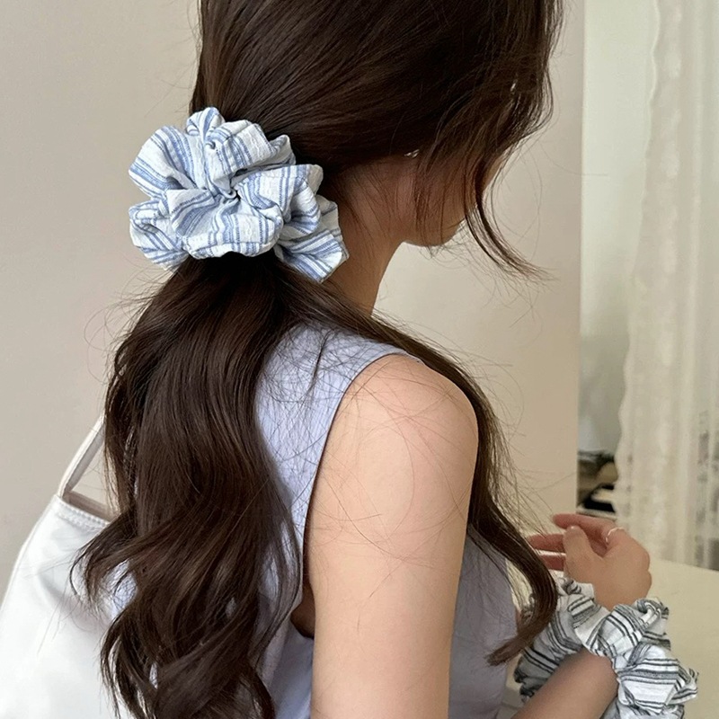 2024 Korea Fashion Stripe Hair - Silk Tie Striped review and price