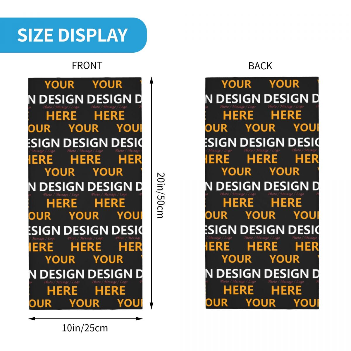 Custom Your Design Here Bandan - Neck Warmer Tube review and price