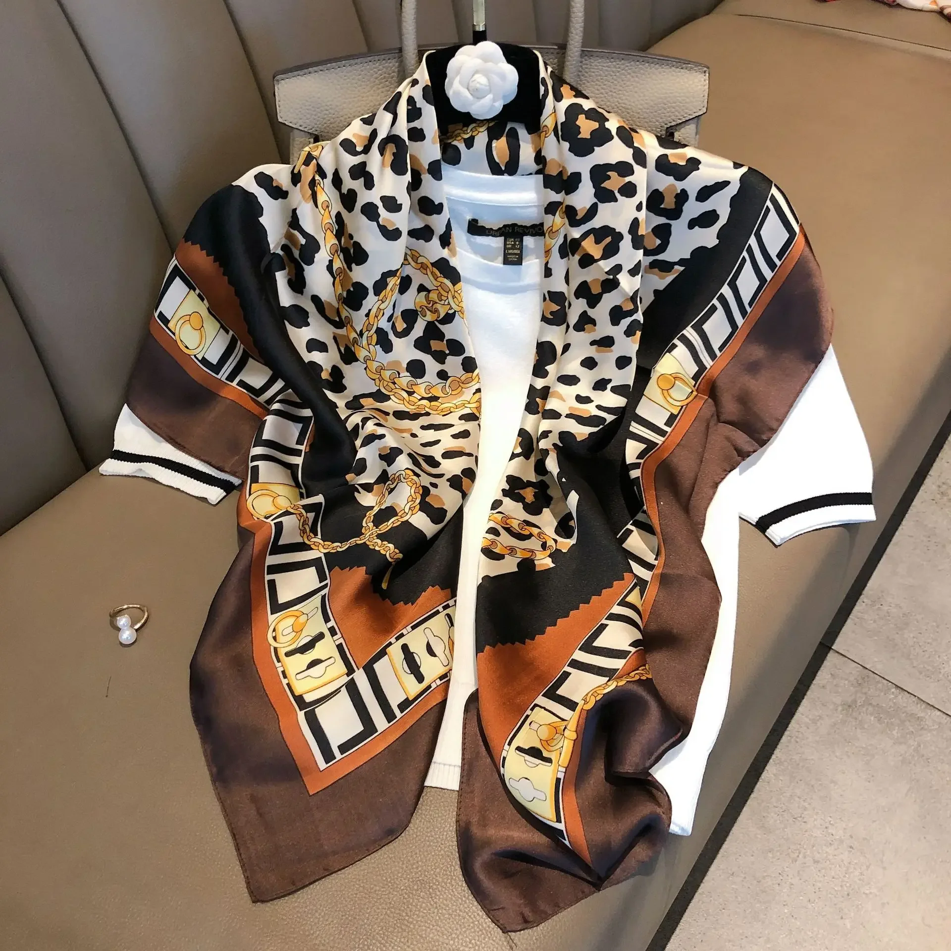 Light luxury 90 Silk scarf imi - Silk Tie Striped review and price