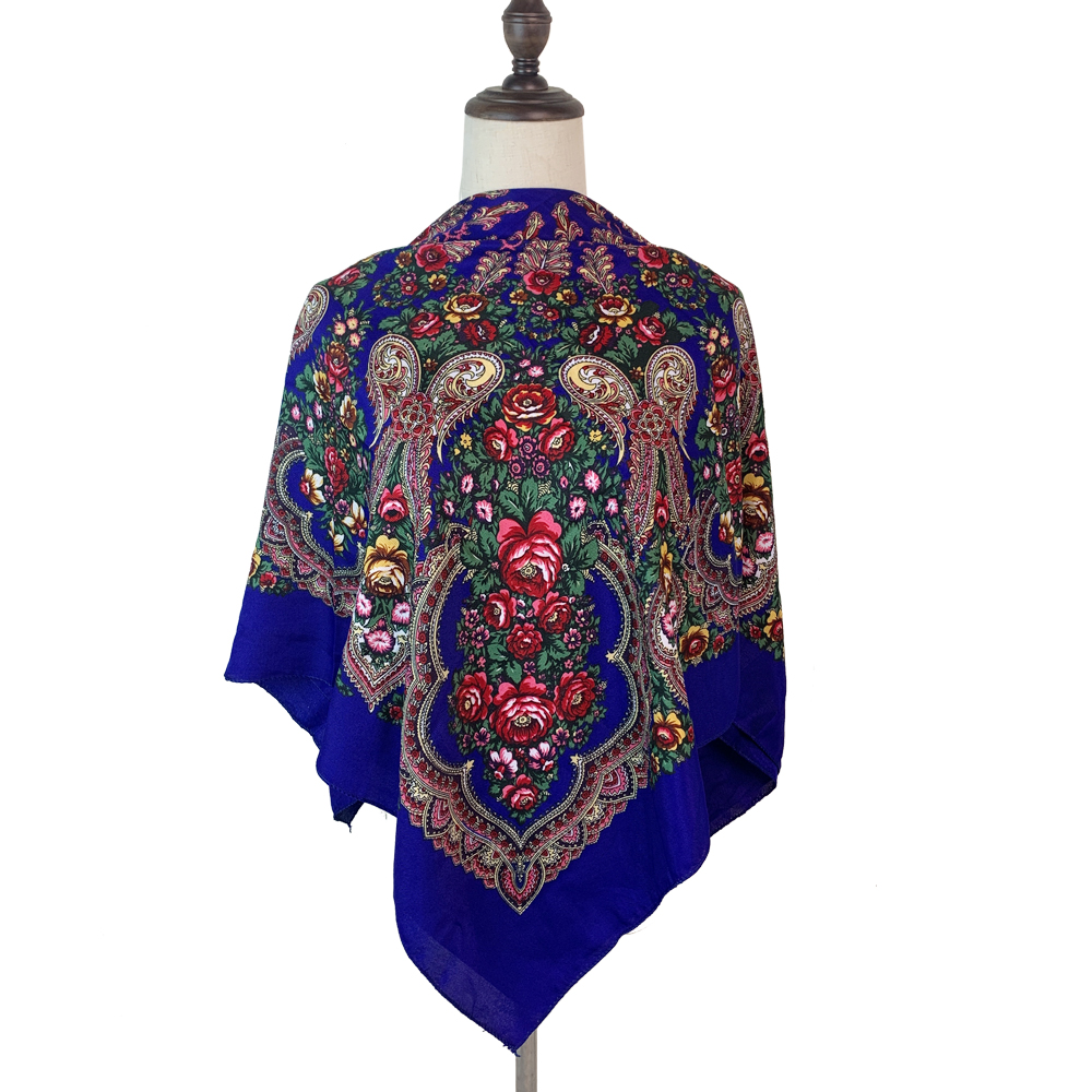 100*100cm Russian Square Scarf - Bandana Cotton review and price