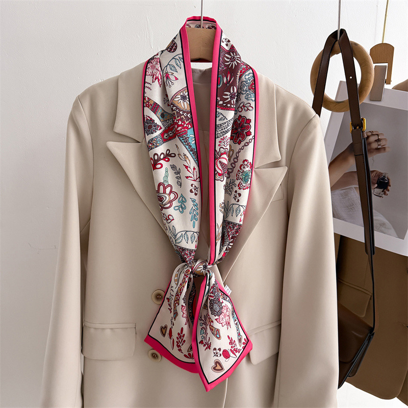 45 Color Women Silk Feel Print - Face Scarf Mask review and price