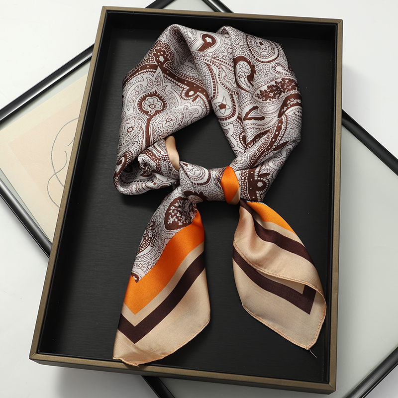Luxury Spring Silk Scarf Women - Silk Tie Striped review and price